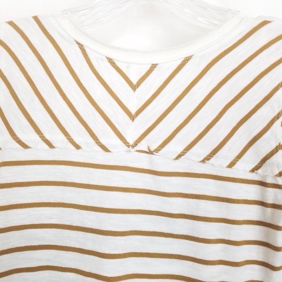 Free People Hard Candy Stripe Cuff Top Small - Picture 4 of 7